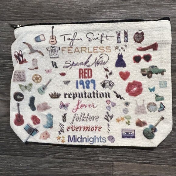 Taylor Swift Cosmetic Make Up Bag Positive Affirmations Card Set NEW Showgirl - Picture 5 of 6